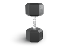 Гантель гексагональная UNIX Fit обрезиненная 30 кг / шт.